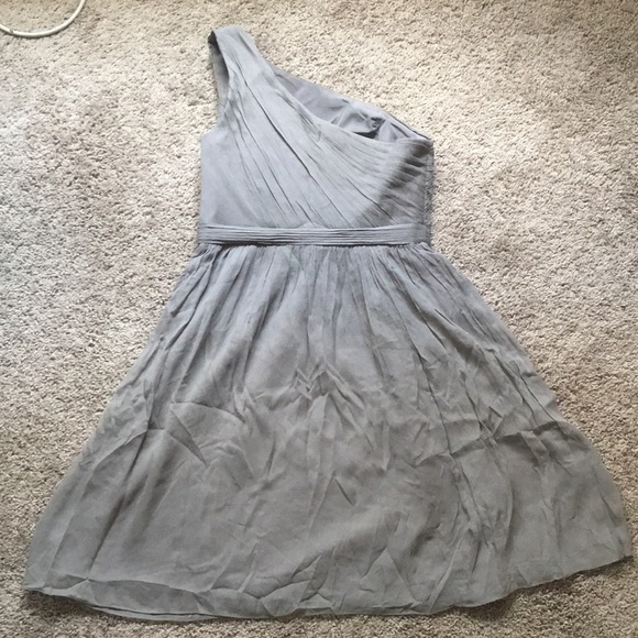 J. Crew Kylie one-shoulder bridesmaid’s dress - Picture 5 of 8